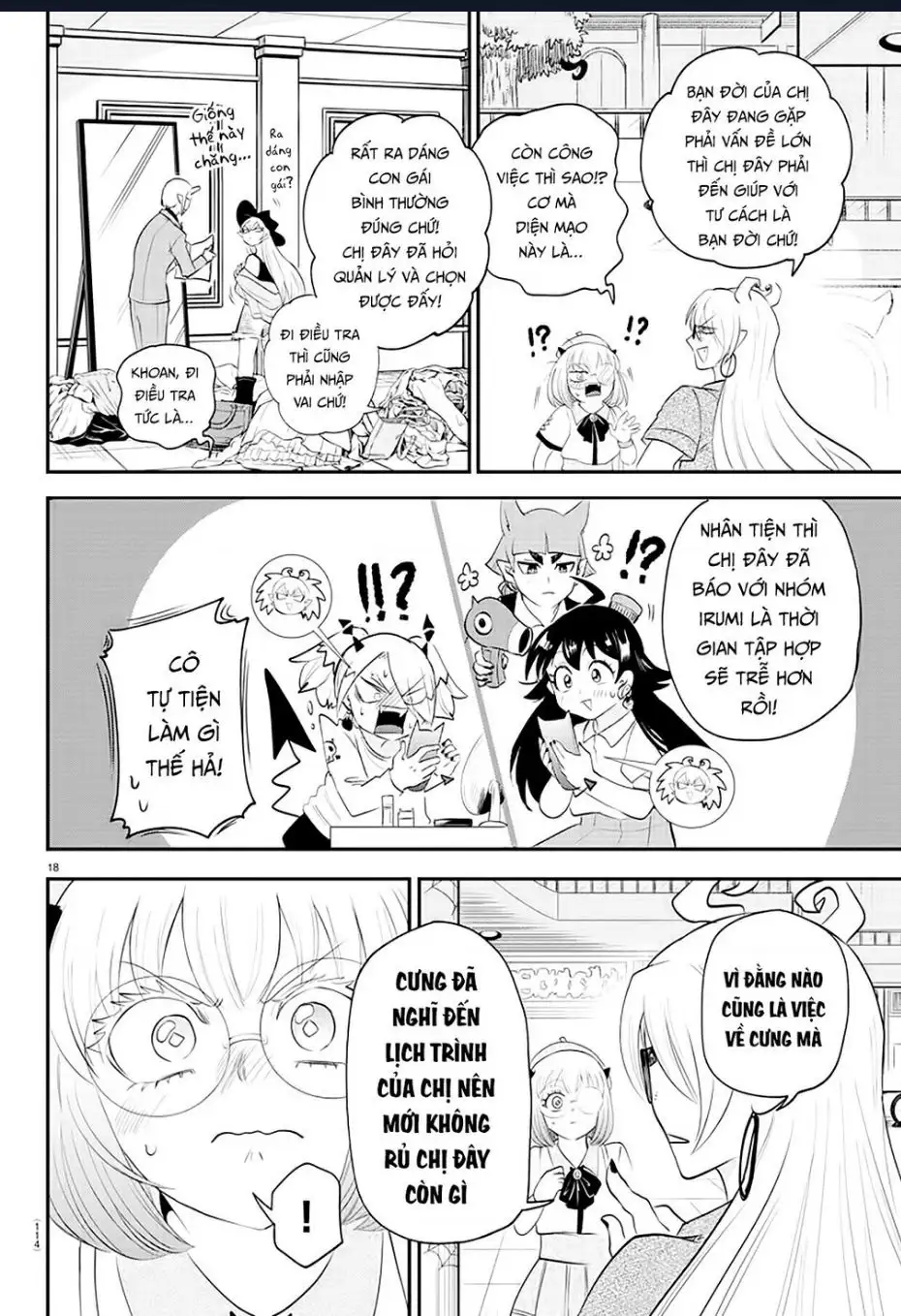 Truyện Tranh Chào Mừng Cậu Đến Trường Iruma-Kun trang 7