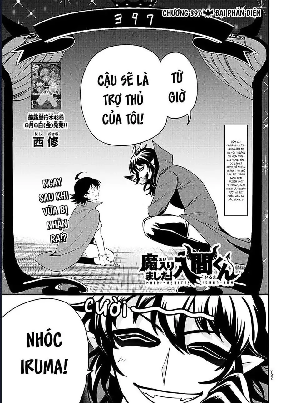 Truyện Tranh Chào Mừng Cậu Đến Trường Iruma-Kun trang 7