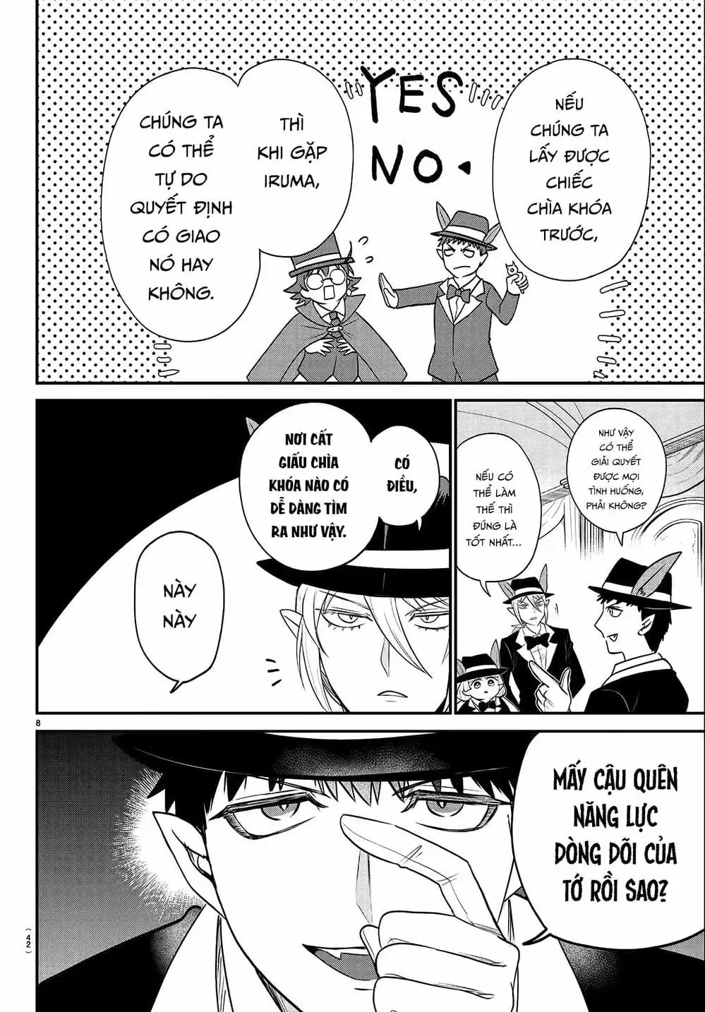 Truyện Tranh Chào Mừng Cậu Đến Trường Iruma-Kun trang 7