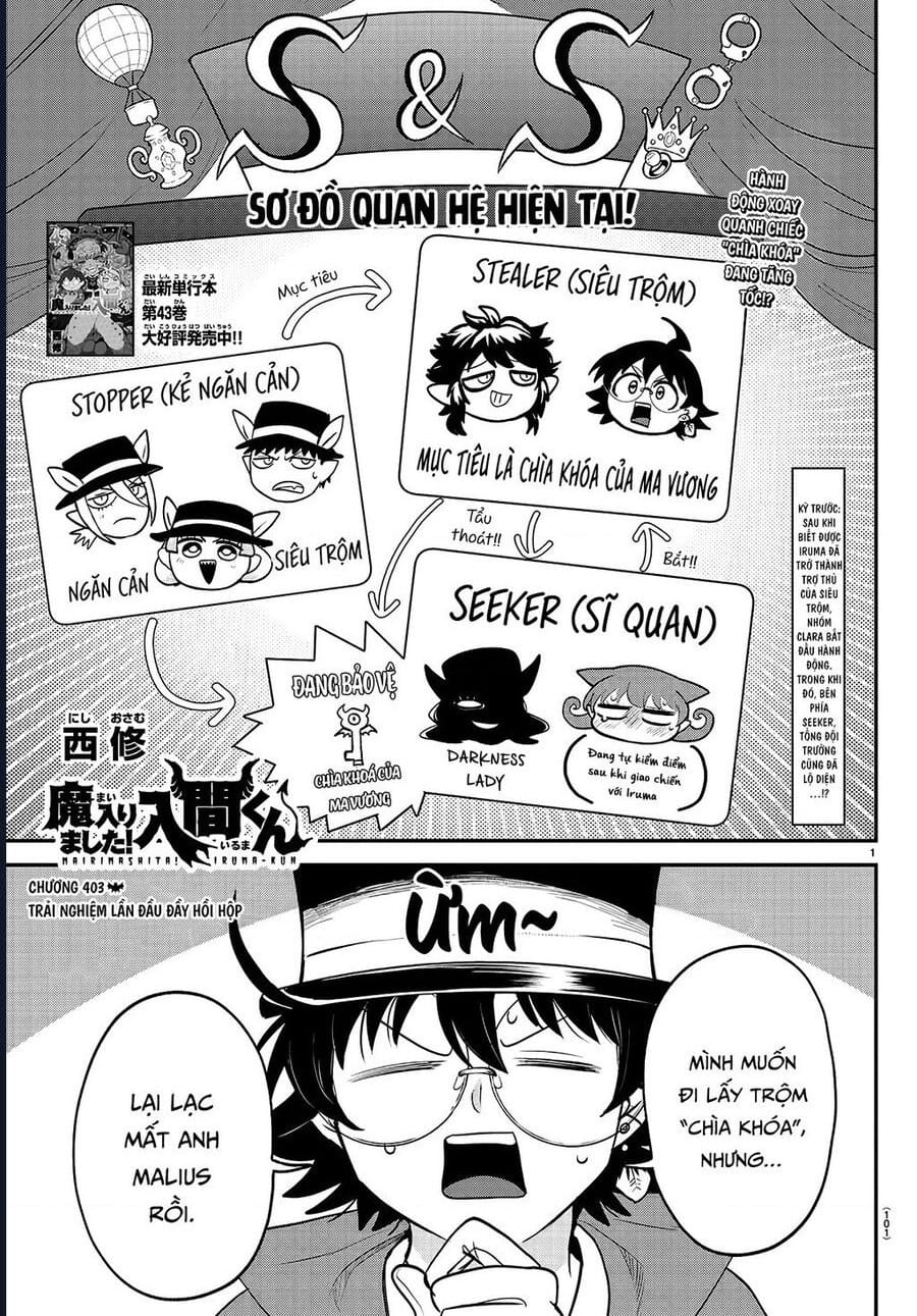 Truyện Tranh Chào Mừng Cậu Đến Trường Iruma-Kun trang 7