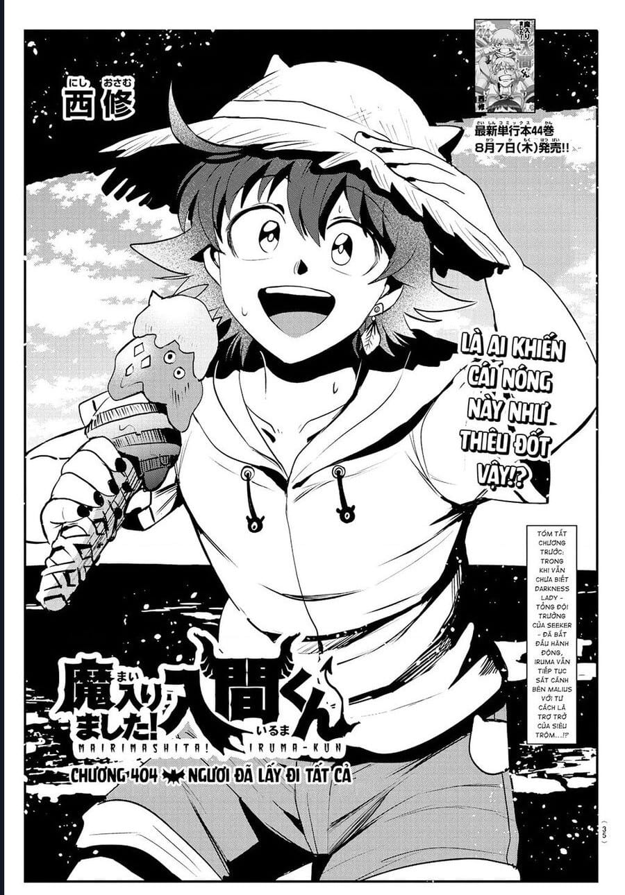 Truyện Tranh Chào Mừng Cậu Đến Trường Iruma-Kun trang 7