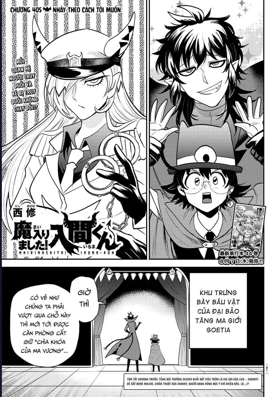 Truyện Tranh Chào Mừng Cậu Đến Trường Iruma-Kun trang 7