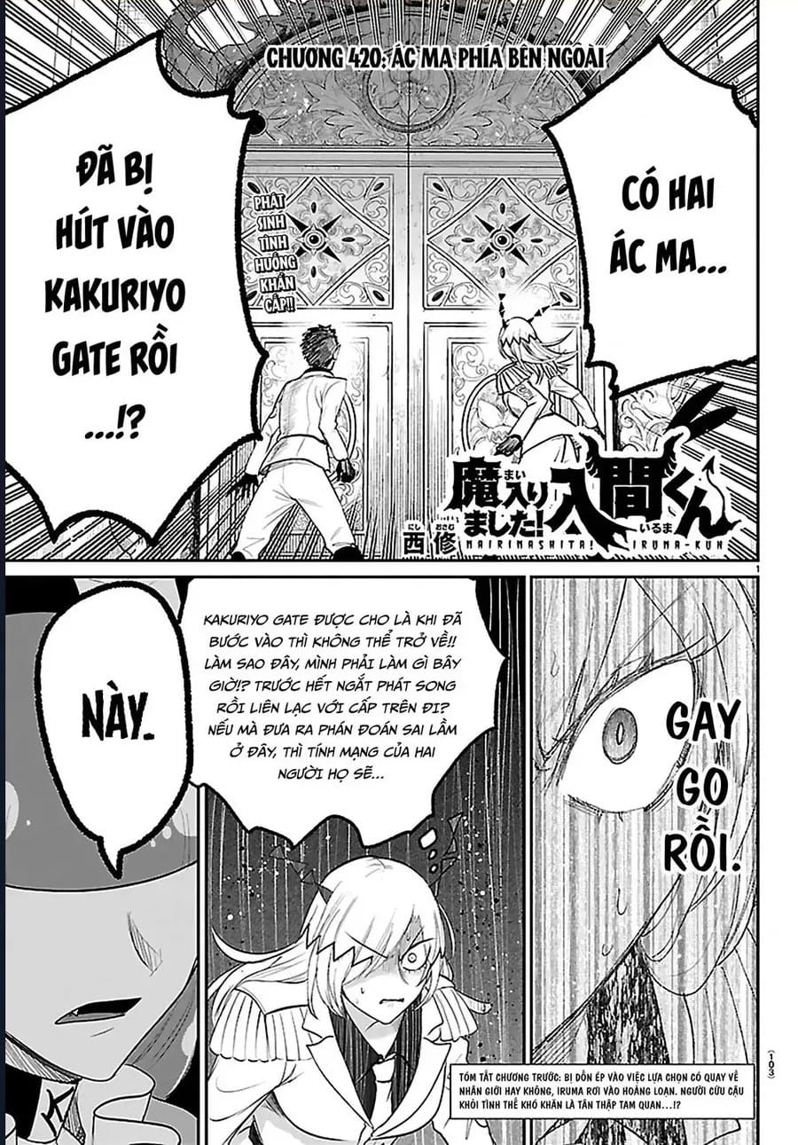 Truyện Tranh Chào Mừng Cậu Đến Trường Iruma-Kun trang 7