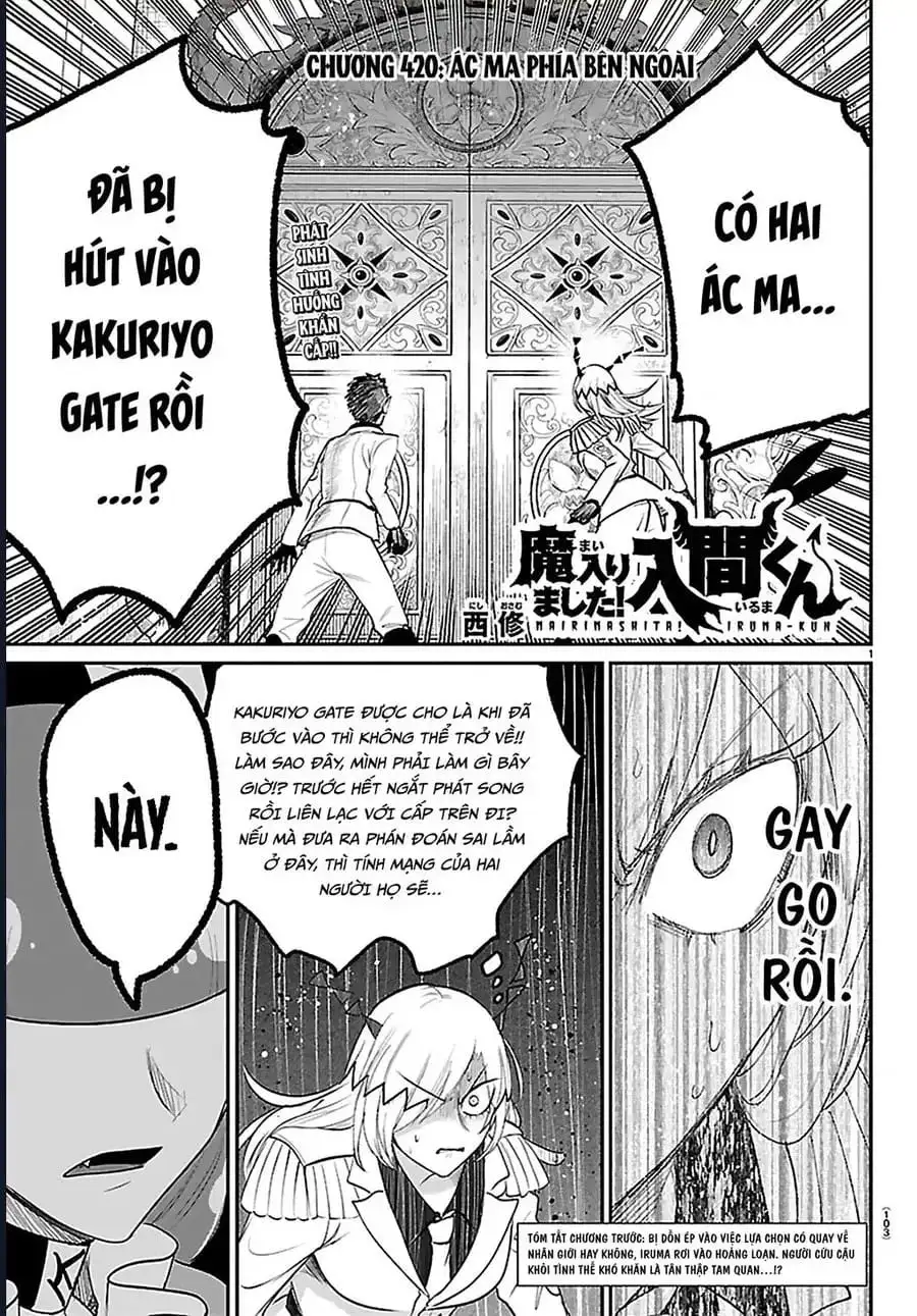 Truyện Tranh Chào Mừng Cậu Đến Trường Iruma-Kun trang 7