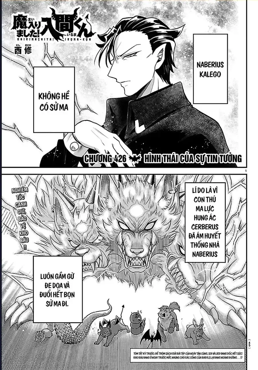 Truyện Tranh Chào Mừng Cậu Đến Trường Iruma-Kun trang 7