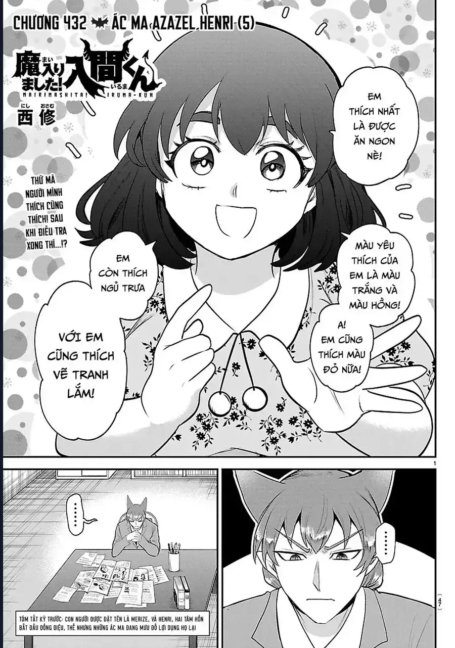 Truyện Tranh Chào Mừng Cậu Đến Trường Iruma-Kun trang 7