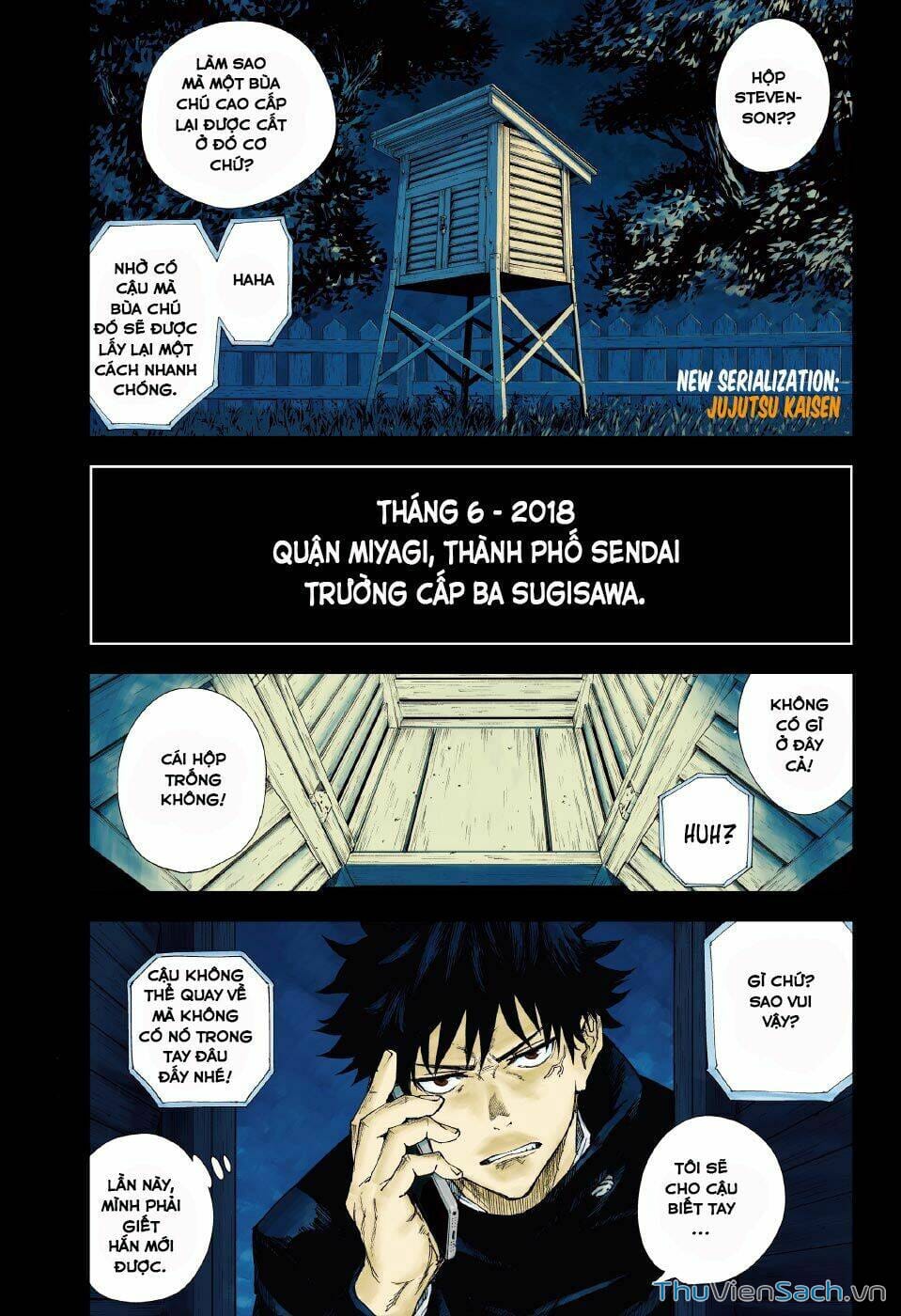 Truyện Tranh Chú Thuật Hồi Chiến - Jujutsu Kaisen trang 5