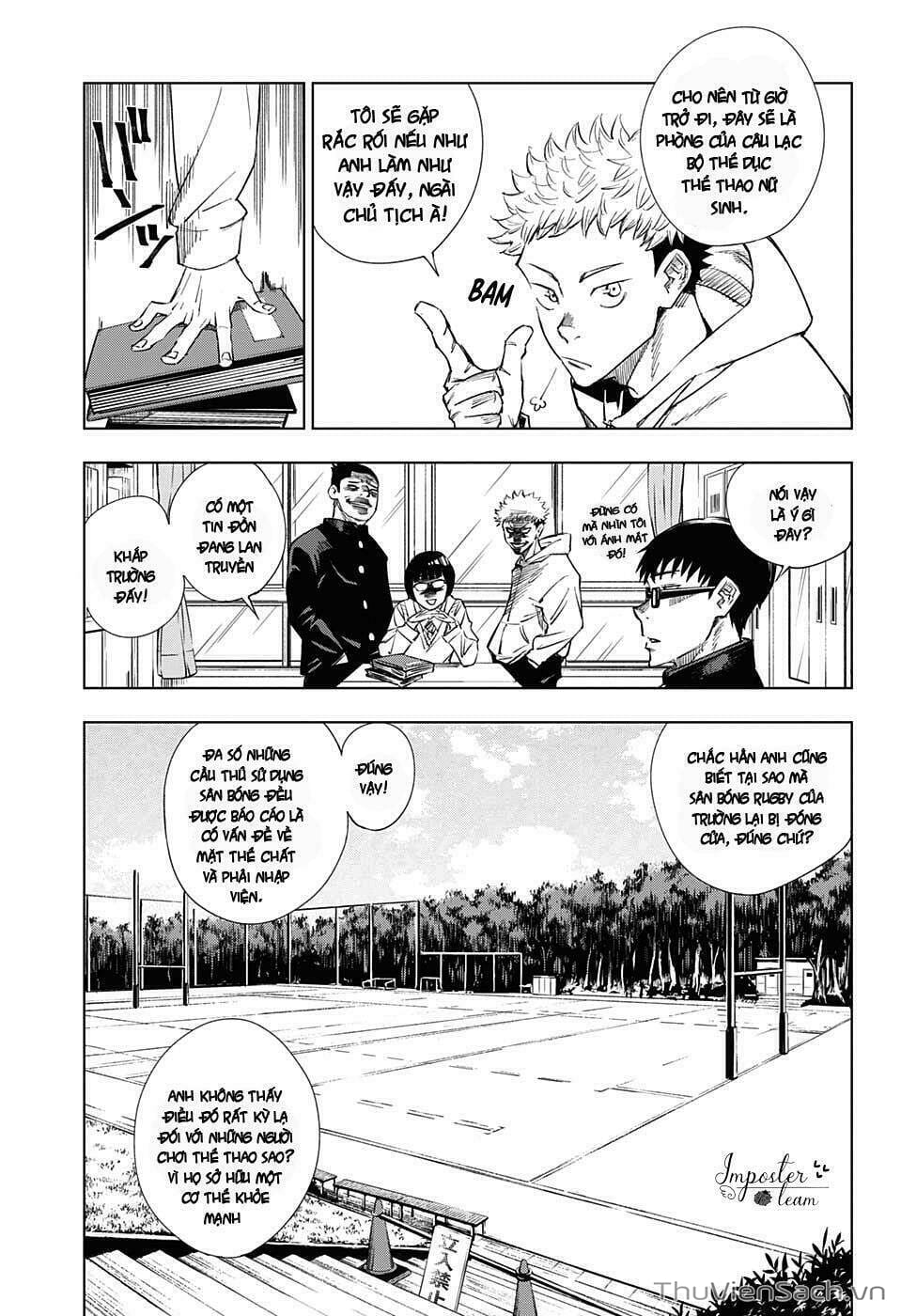 Truyện Tranh Chú Thuật Hồi Chiến - Jujutsu Kaisen trang 5