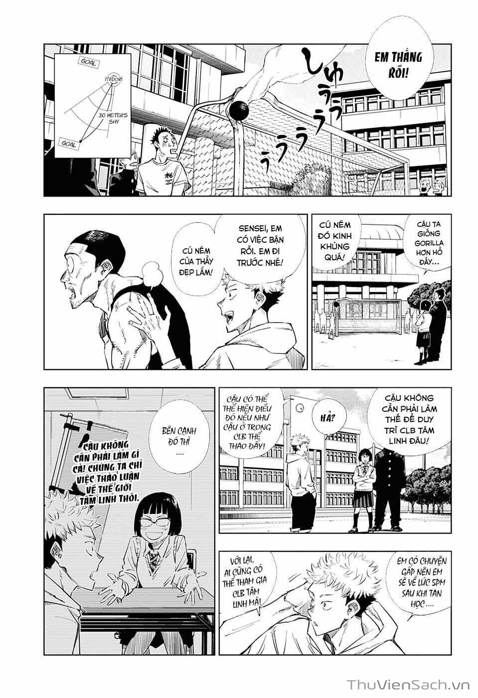 Truyện Tranh Chú Thuật Hồi Chiến - Jujutsu Kaisen trang 5