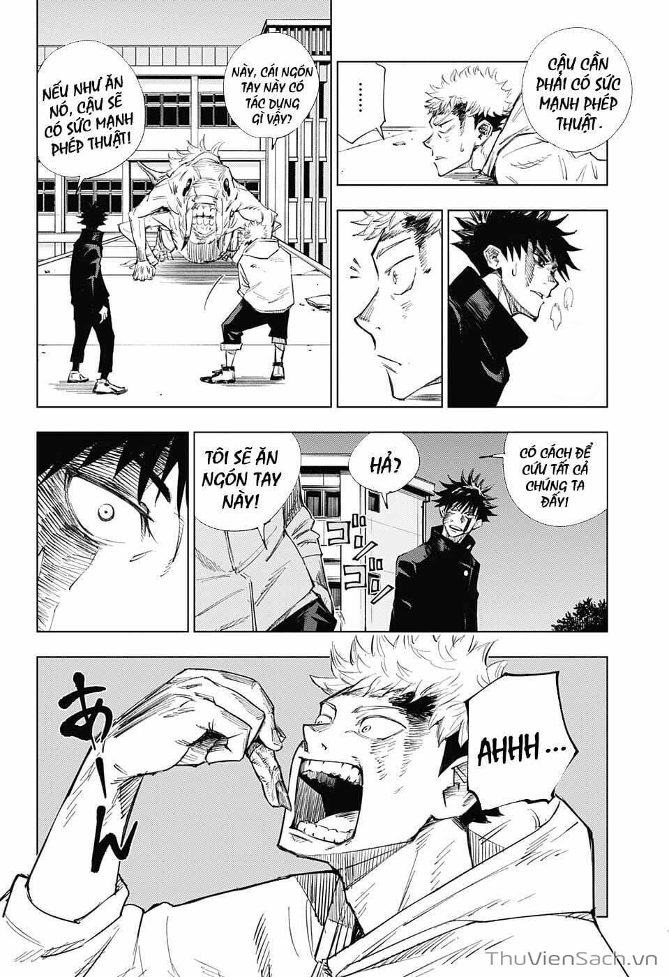 Truyện Tranh Chú Thuật Hồi Chiến - Jujutsu Kaisen trang 5