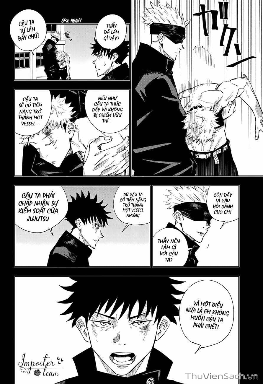 Truyện Tranh Chú Thuật Hồi Chiến - Jujutsu Kaisen trang 5