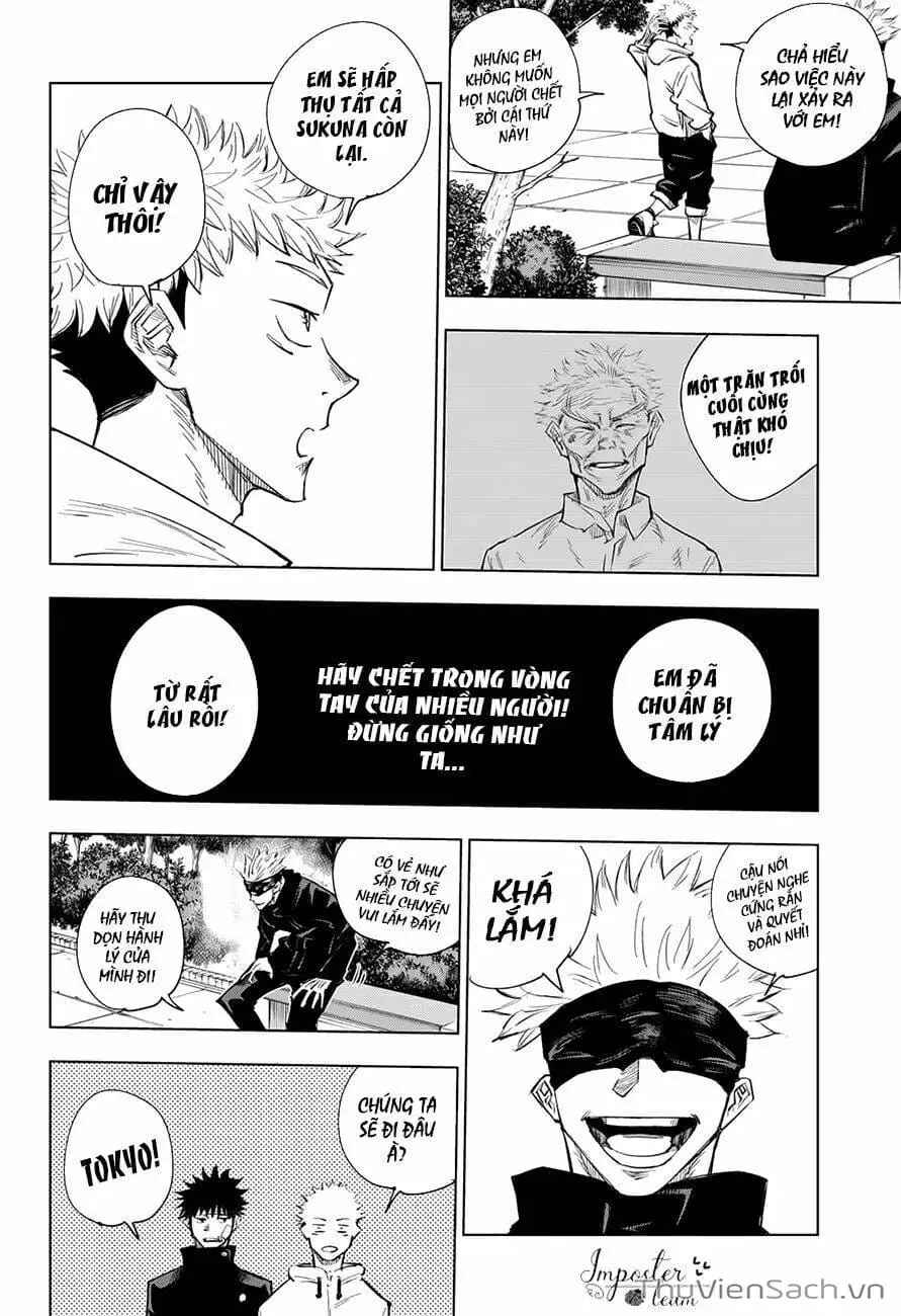 Truyện Tranh Chú Thuật Hồi Chiến - Jujutsu Kaisen trang 5