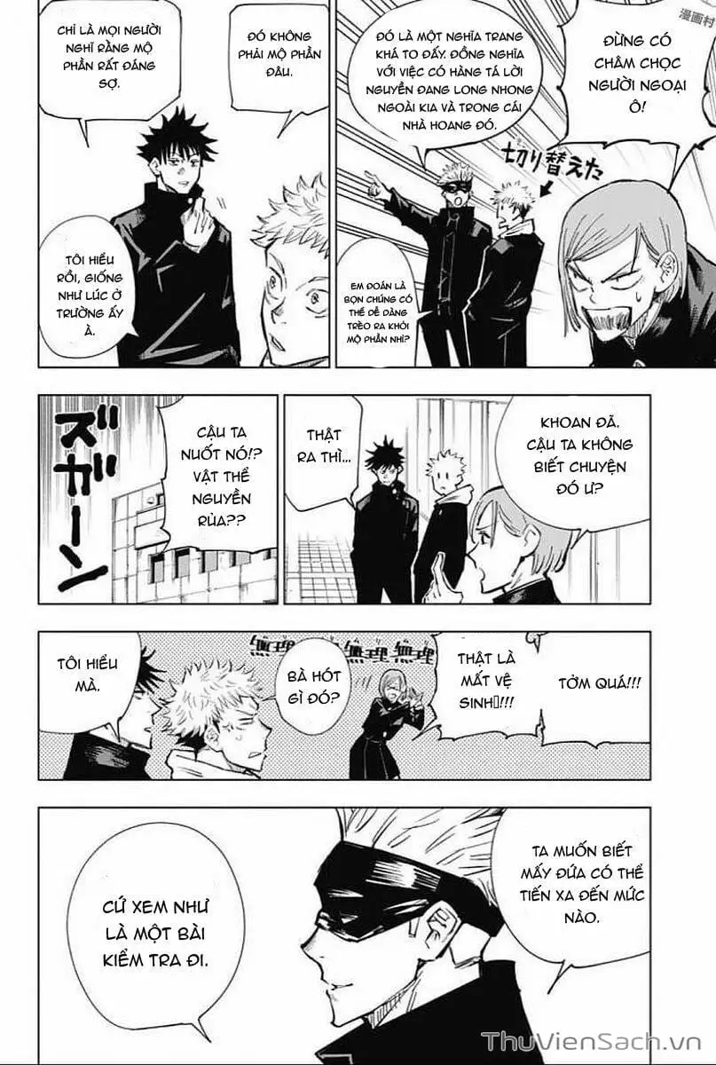 Truyện Tranh Chú Thuật Hồi Chiến - Jujutsu Kaisen trang 5