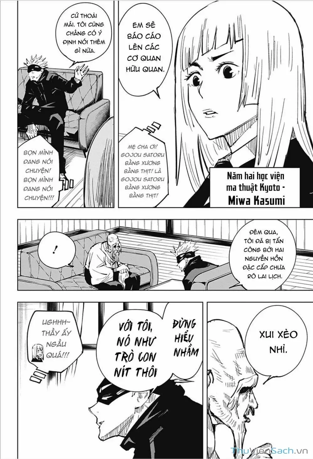 Truyện Tranh Chú Thuật Hồi Chiến - Jujutsu Kaisen trang 5