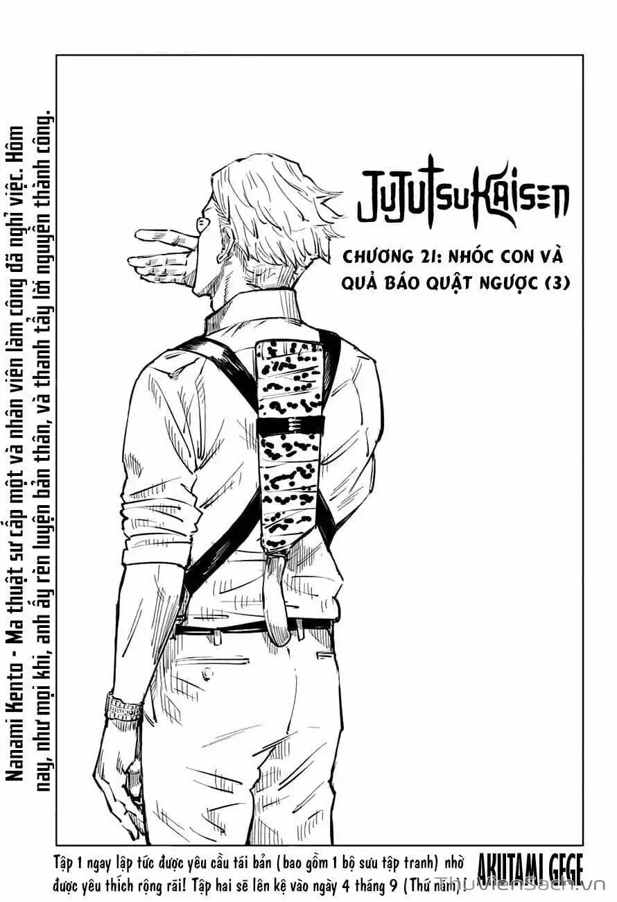 Truyện Tranh Chú Thuật Hồi Chiến - Jujutsu Kaisen trang 5