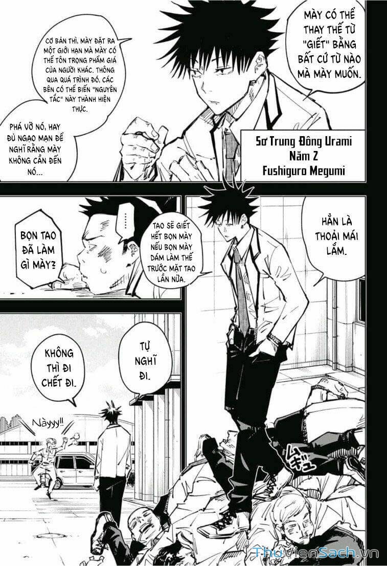 Truyện Tranh Chú Thuật Hồi Chiến - Jujutsu Kaisen trang 5