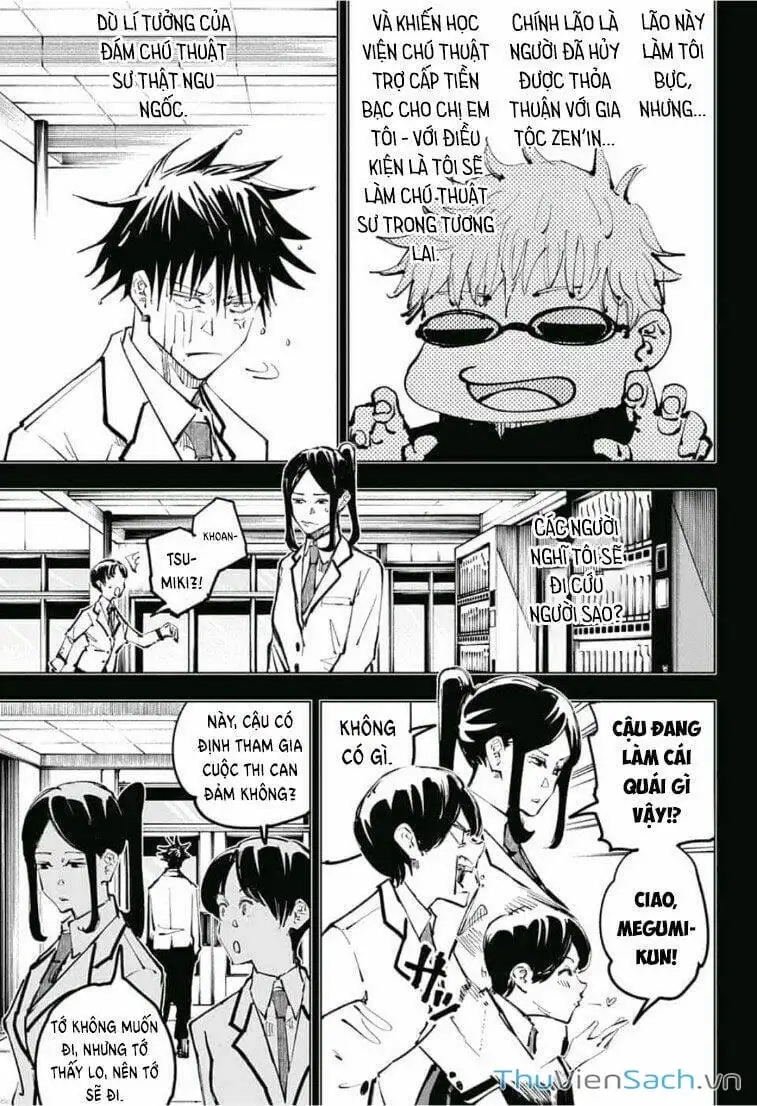 Truyện Tranh Chú Thuật Hồi Chiến - Jujutsu Kaisen trang 5