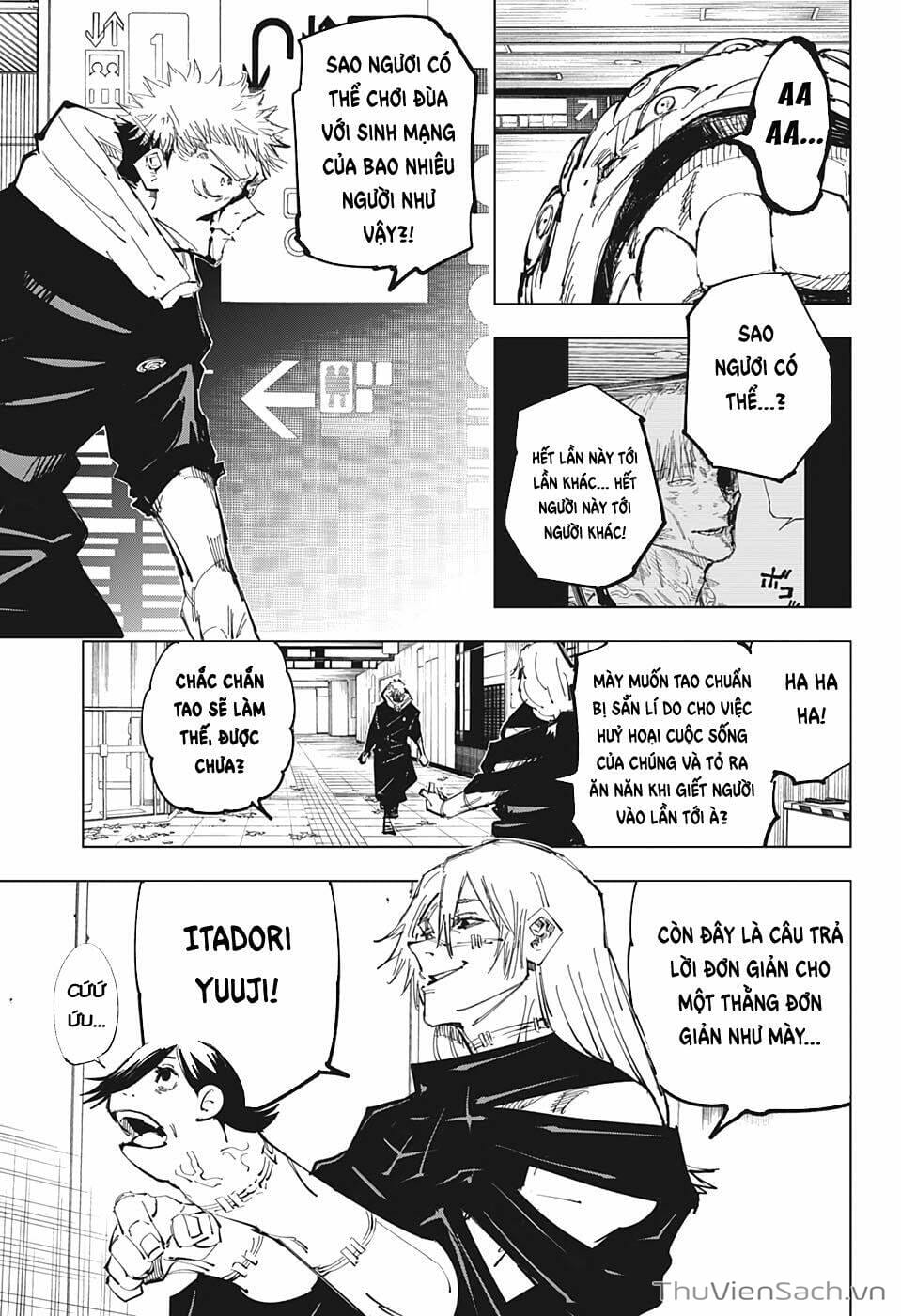 Truyện Tranh Chú Thuật Hồi Chiến - Jujutsu Kaisen trang 5