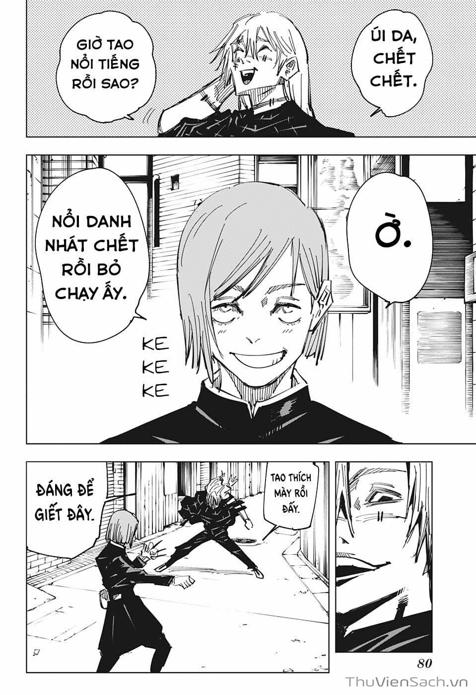 Truyện Tranh Chú Thuật Hồi Chiến - Jujutsu Kaisen trang 5