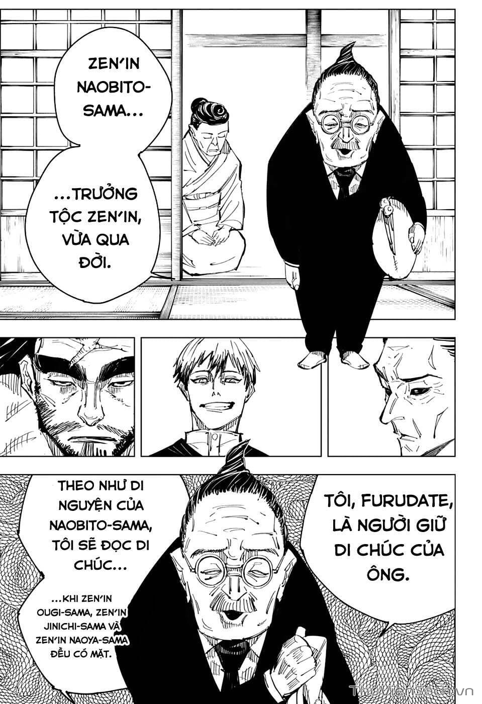 Truyện Tranh Chú Thuật Hồi Chiến - Jujutsu Kaisen trang 5