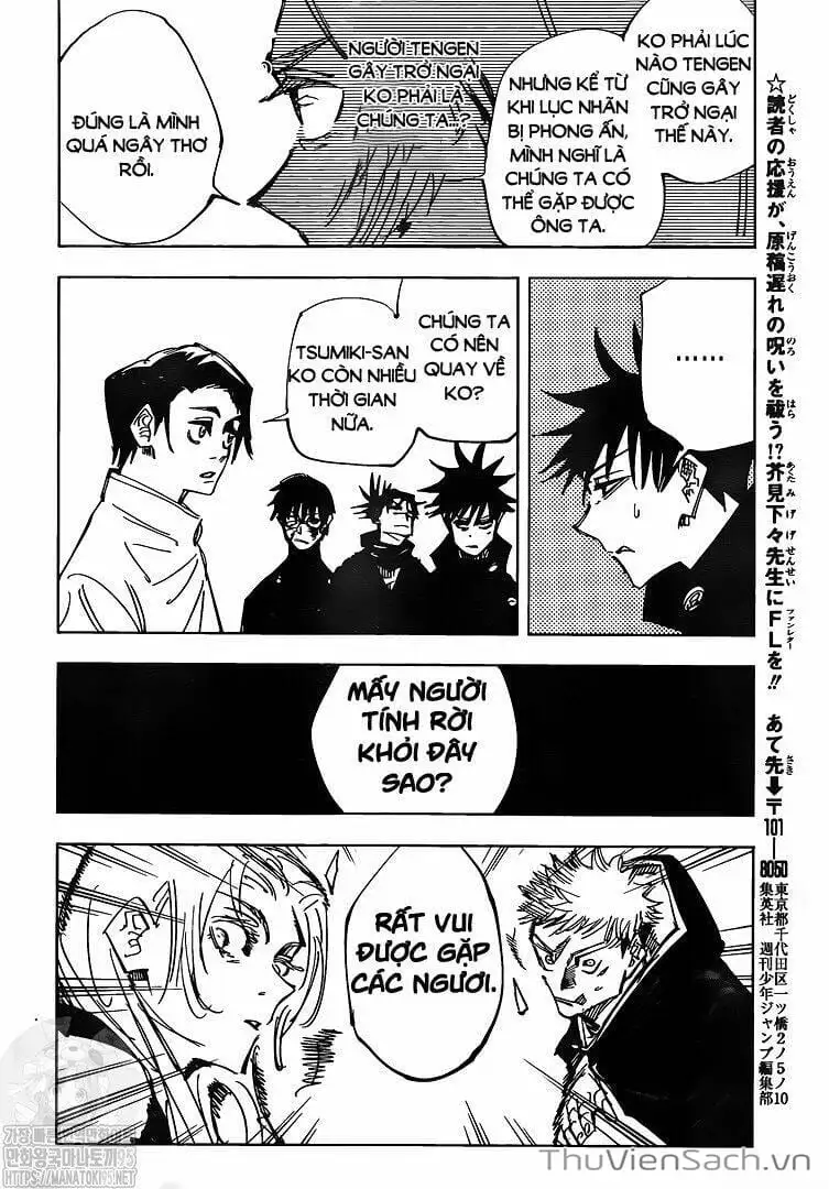 Truyện Tranh Chú Thuật Hồi Chiến - Jujutsu Kaisen trang 5