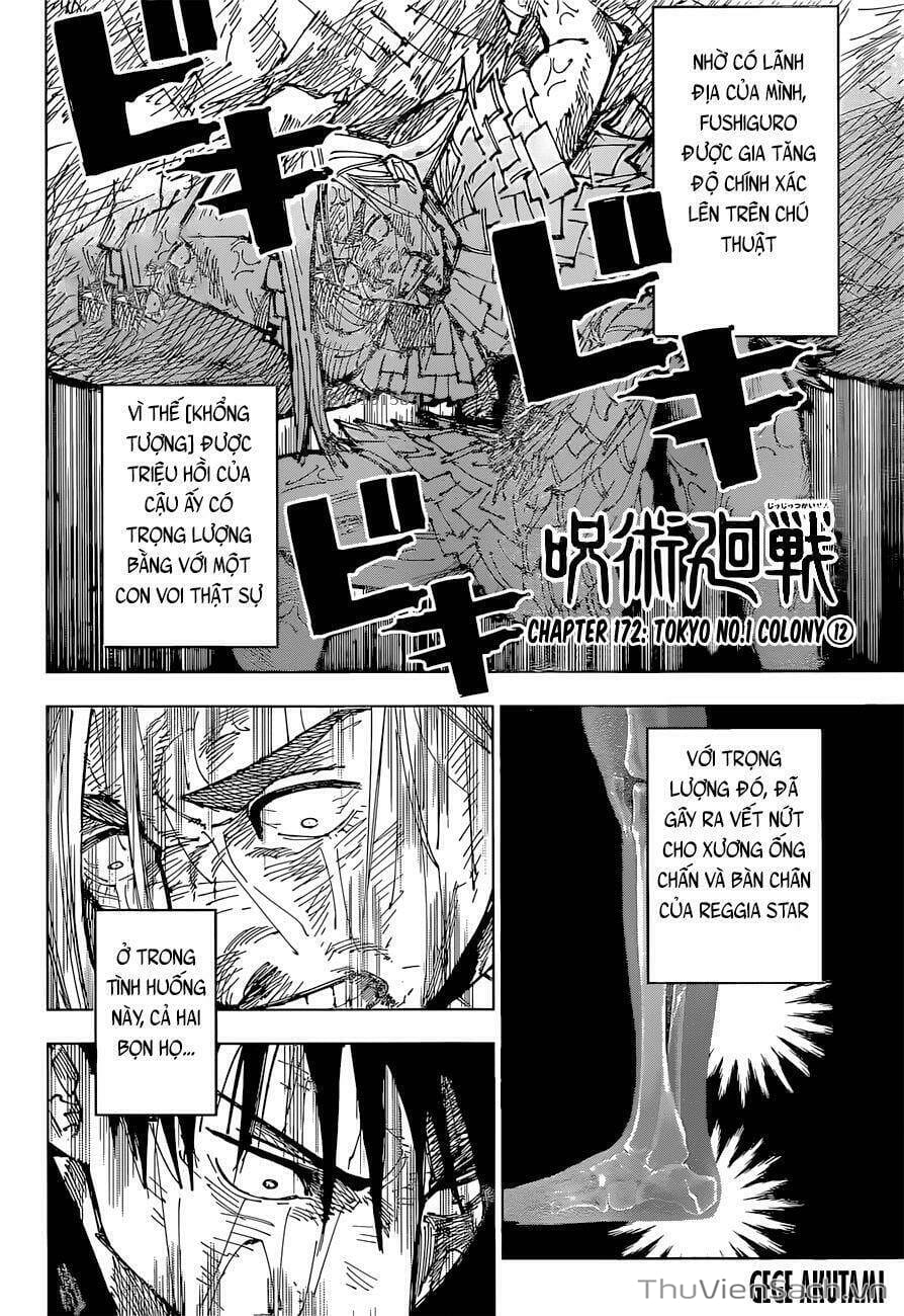 Truyện Tranh Chú Thuật Hồi Chiến - Jujutsu Kaisen trang 5