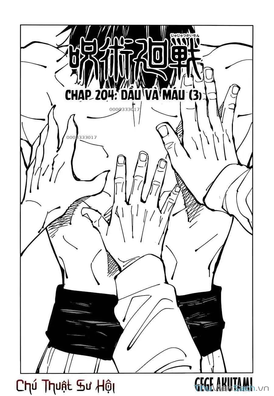 Truyện Tranh Chú Thuật Hồi Chiến - Jujutsu Kaisen trang 5
