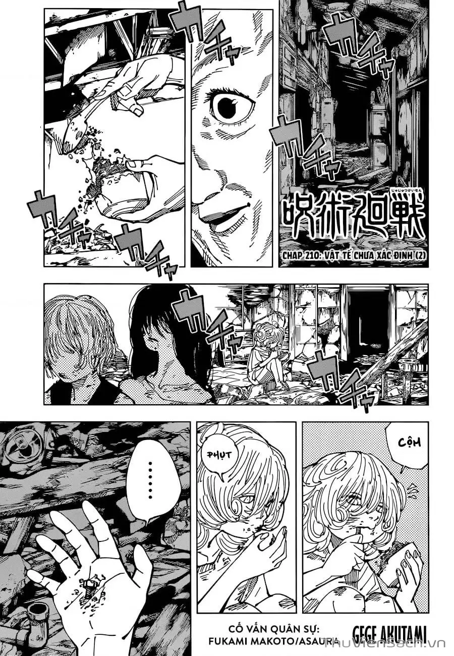 Truyện Tranh Chú Thuật Hồi Chiến - Jujutsu Kaisen trang 5