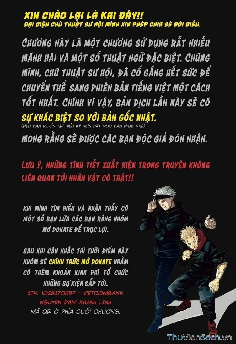 Truyện Tranh Chú Thuật Hồi Chiến - Jujutsu Kaisen trang 5