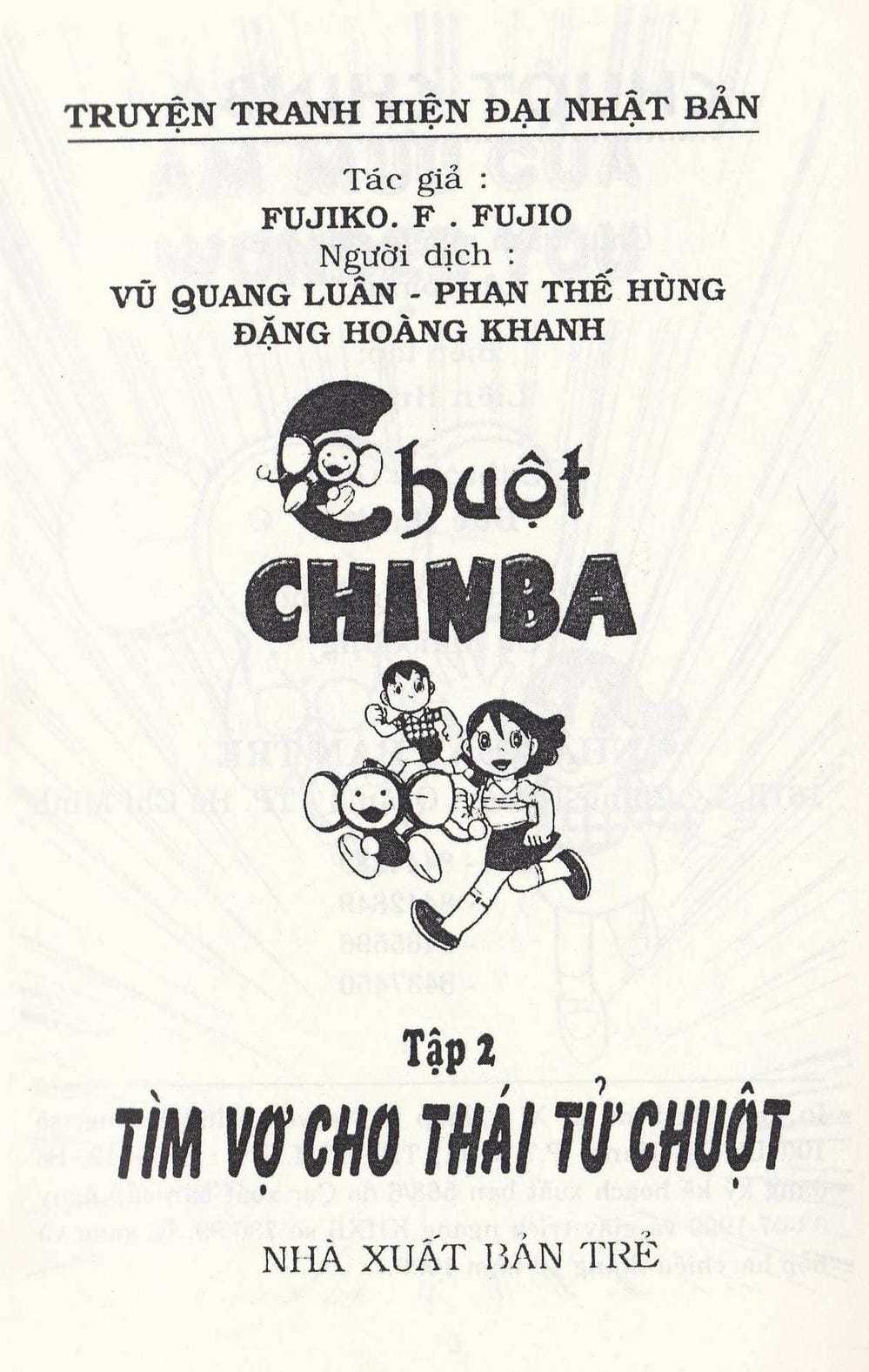 Truyện Tranh Chuột Chinpui - Doraemon trang 4