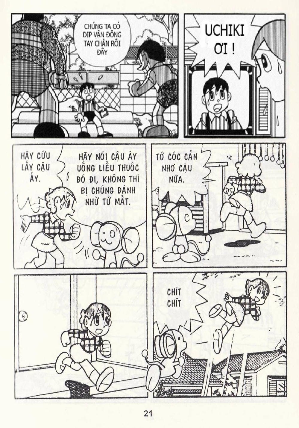 Truyện Tranh Chuột Chinpui - Doraemon trang 4