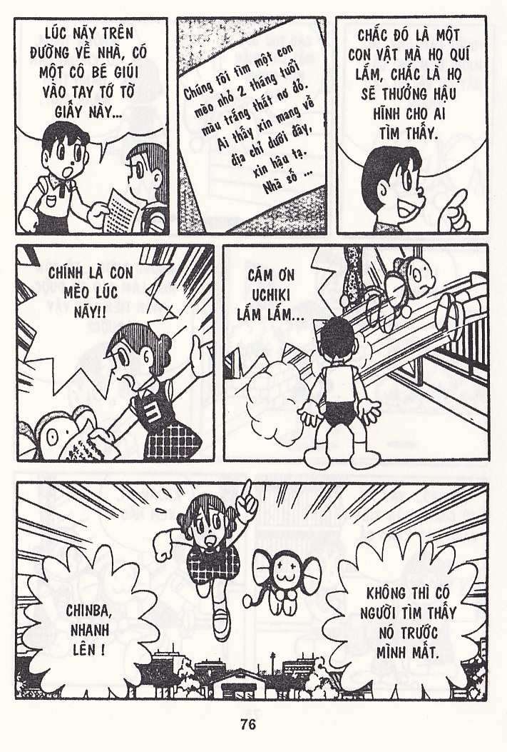 Truyện Tranh Chuột Chinpui - Doraemon trang 4