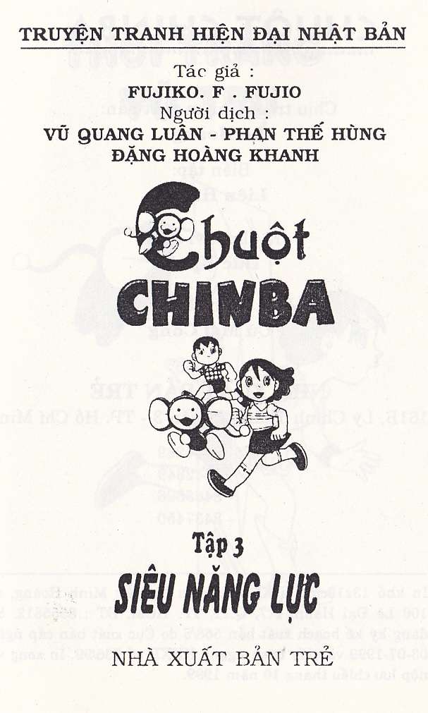 Truyện Tranh Chuột Chinpui - Doraemon trang 4