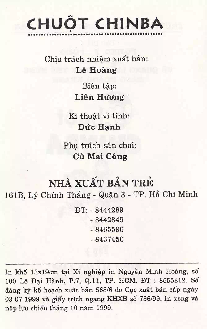 Truyện Tranh Chuột Chinpui - Doraemon trang 4