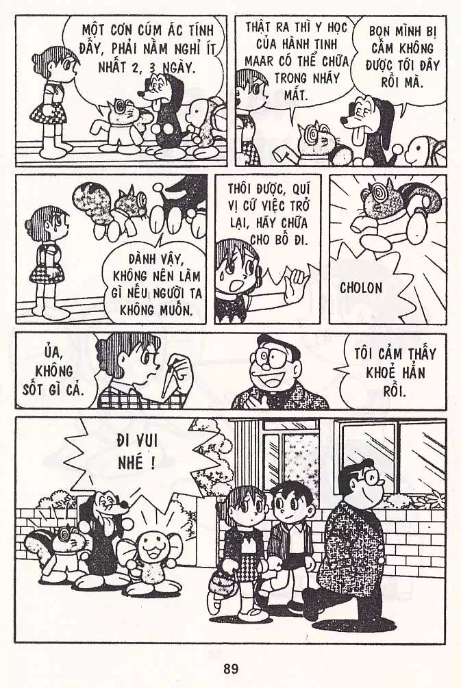 Truyện Tranh Chuột Chinpui - Doraemon trang 4