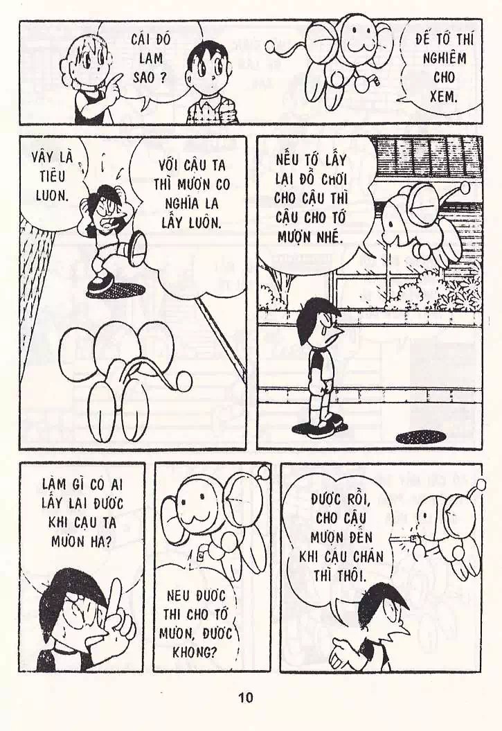 Truyện Tranh Chuột Chinpui - Doraemon trang 4