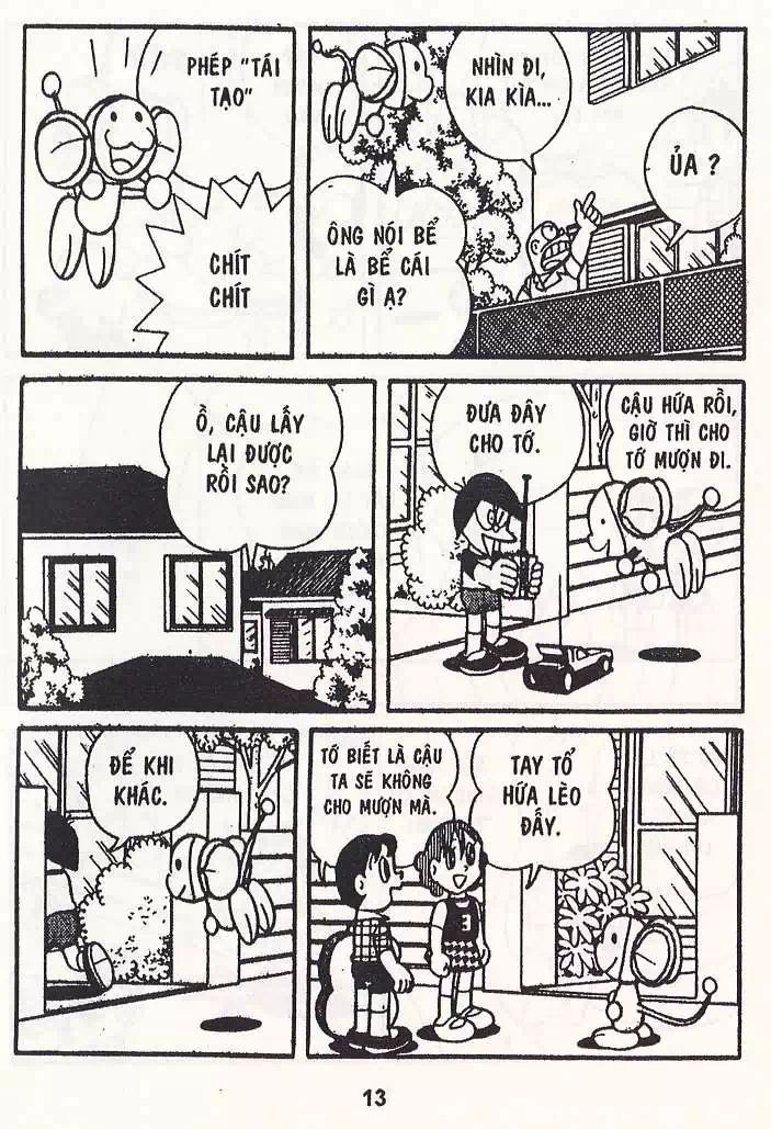 Truyện Tranh Chuột Chinpui - Doraemon trang 4