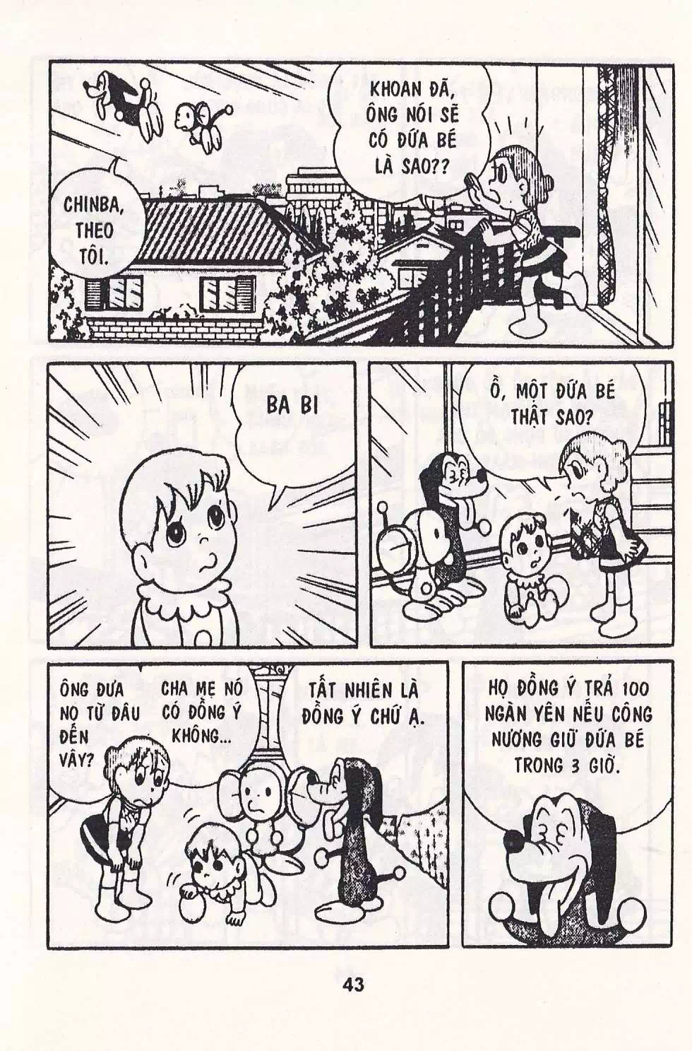 Truyện Tranh Chuột Chinpui - Doraemon trang 4