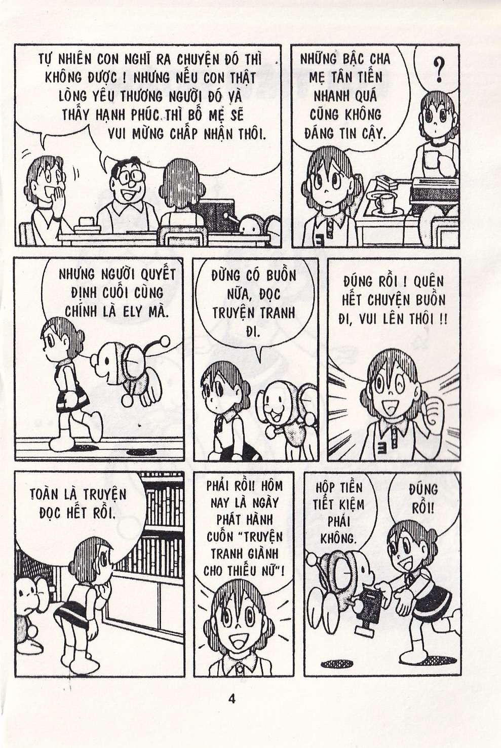 Truyện Tranh Chuột Chinpui - Doraemon trang 4