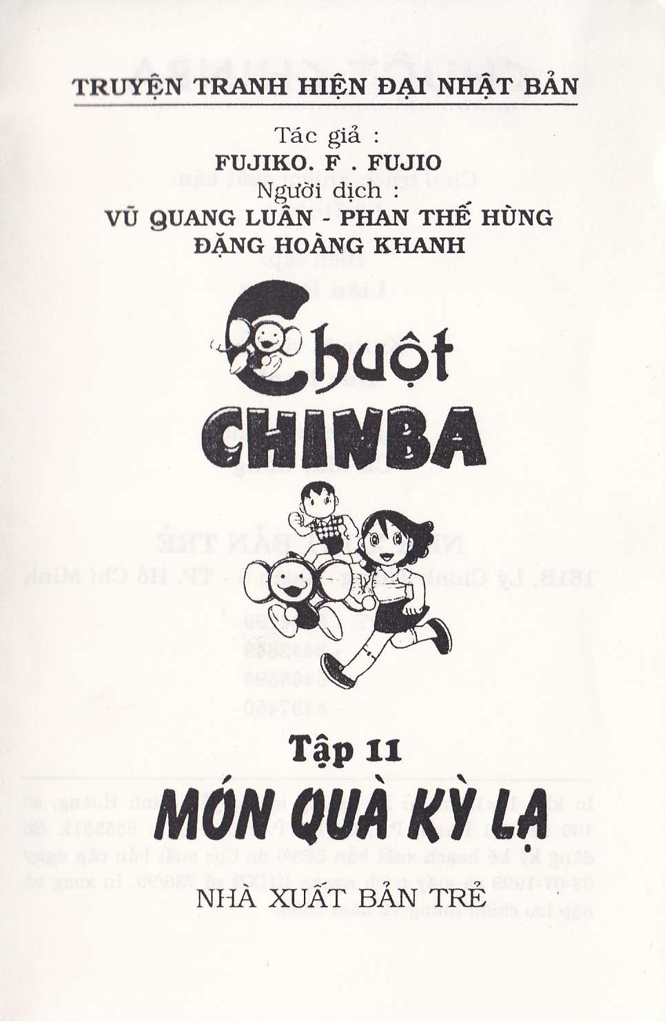 Truyện Tranh Chuột Chinpui - Doraemon trang 4