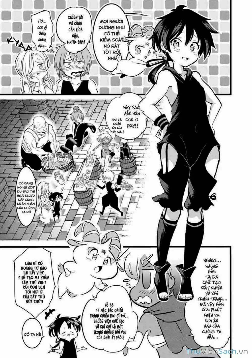 Truyện Tranh Chuyển Sinh Thành Thất Hoàng Tử trang 8