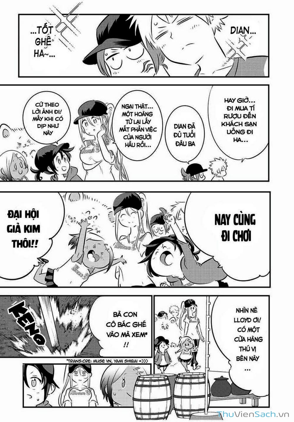 Truyện Tranh Chuyển Sinh Thành Thất Hoàng Tử trang 8