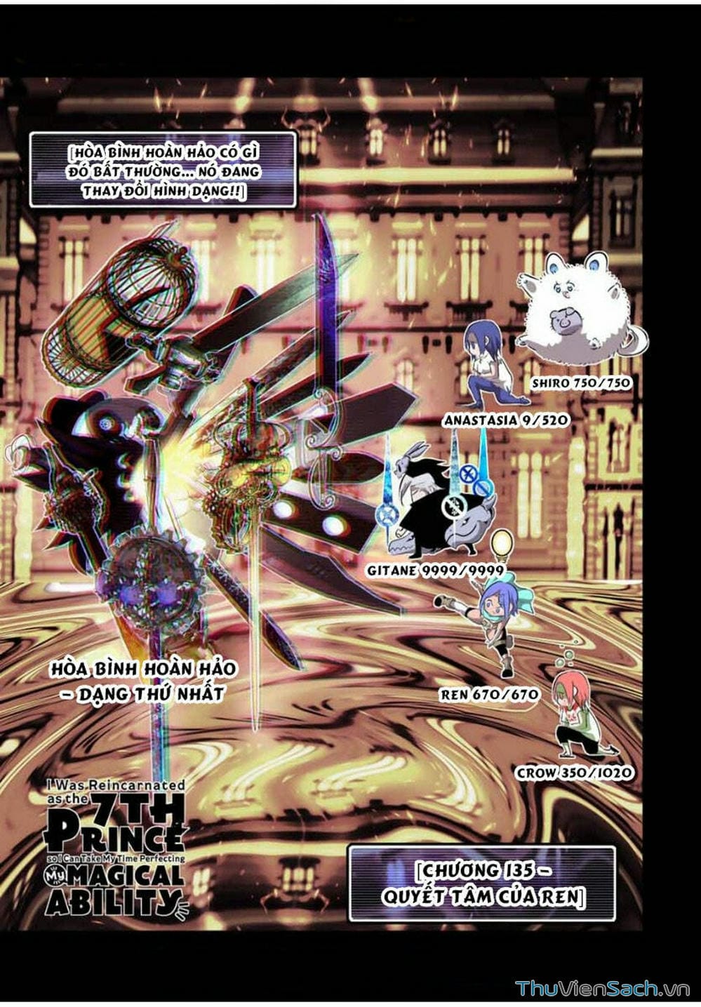 Truyện Tranh Chuyển Sinh Thành Thất Hoàng Tử trang 8