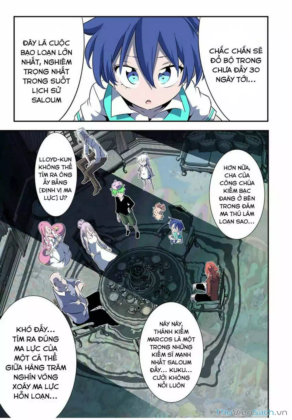 Truyện Tranh Chuyển Sinh Thành Thất Hoàng Tử trang 8