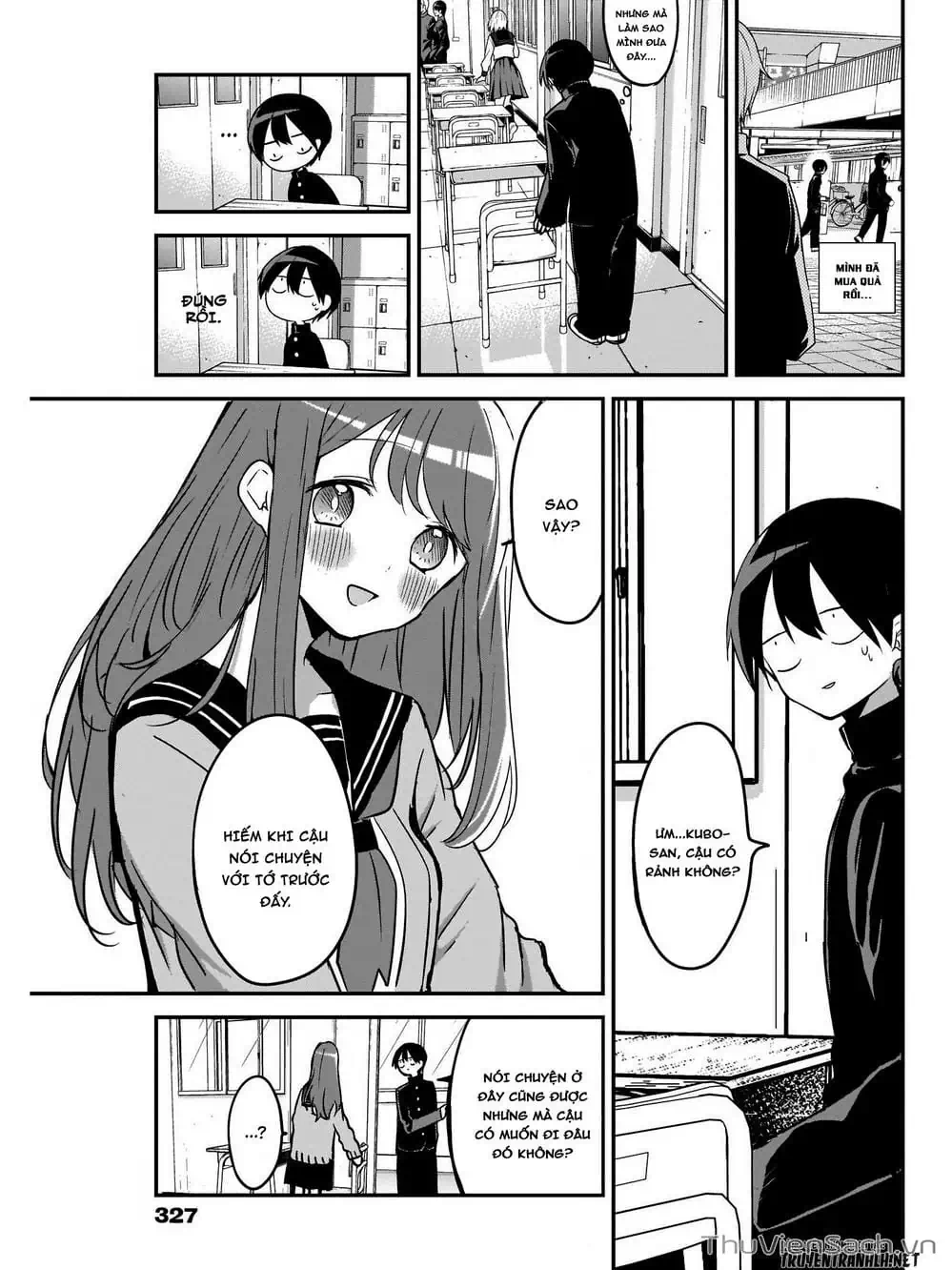 Truyện Tranh Chuyện Tào Lao Của A Hoàn - Kubo-San Wa Boku (Mobu) Wo Yurusanai trang 3