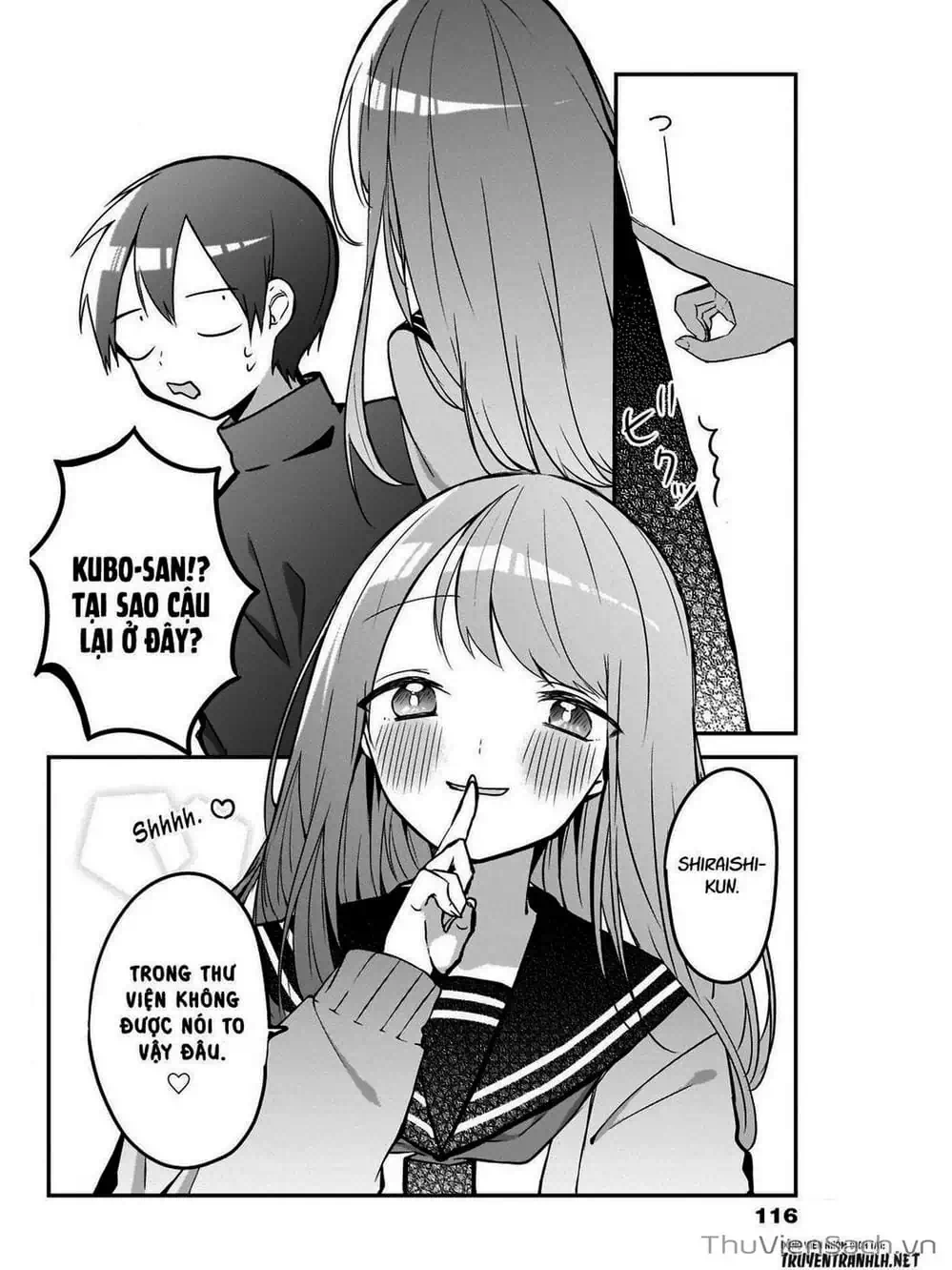 Truyện Tranh Chuyện Tào Lao Của A Hoàn - Kubo-San Wa Boku (Mobu) Wo Yurusanai trang 3