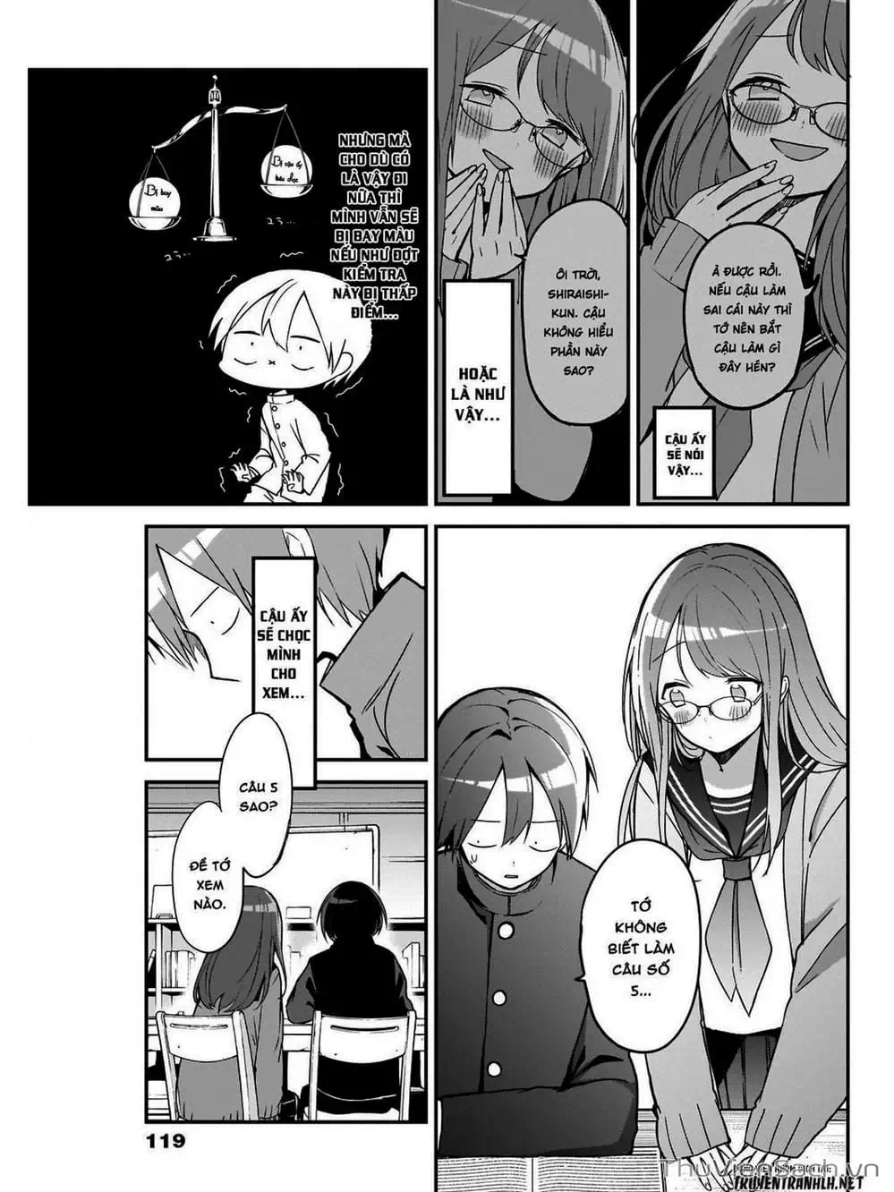 Truyện Tranh Chuyện Tào Lao Của A Hoàn - Kubo-San Wa Boku (Mobu) Wo Yurusanai trang 3