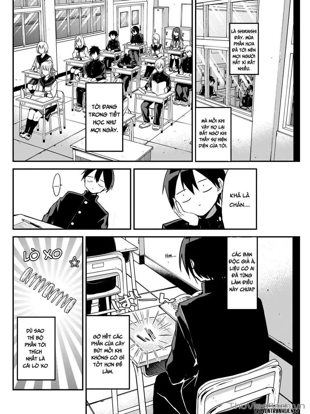 Truyện Tranh Chuyện Tào Lao Của A Hoàn - Kubo-San Wa Boku (Mobu) Wo Yurusanai trang 3