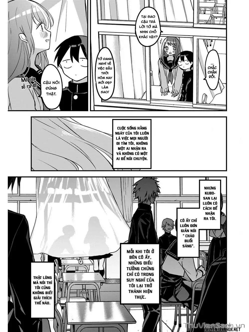 Truyện Tranh Chuyện Tào Lao Của A Hoàn - Kubo-San Wa Boku (Mobu) Wo Yurusanai trang 3