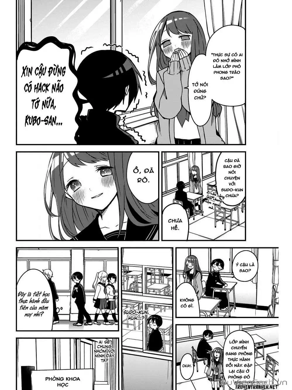 Truyện Tranh Chuyện Tào Lao Của A Hoàn - Kubo-San Wa Boku (Mobu) Wo Yurusanai trang 3